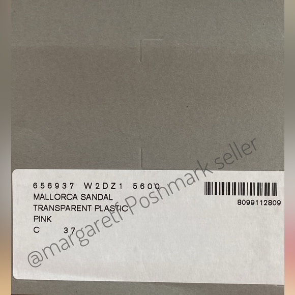 BALENCIAGA “Mallorca” jelly sandals AUTHENTIC, magenta - Picture 7 of 13